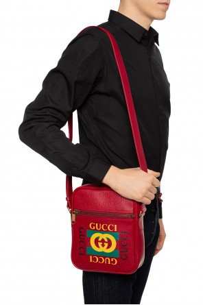 Shoulder bag with logo print, zdjęcie 2 Shoulder bag with logo print od Gucci